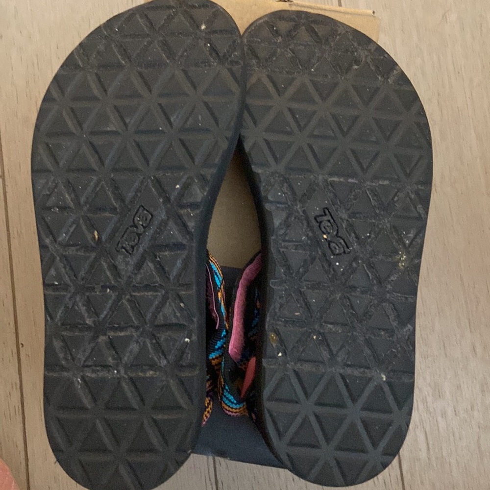 Black with Design Teva Sandals - Picture 3 of 4